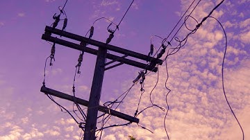 Stock Footage - Power Line 4K