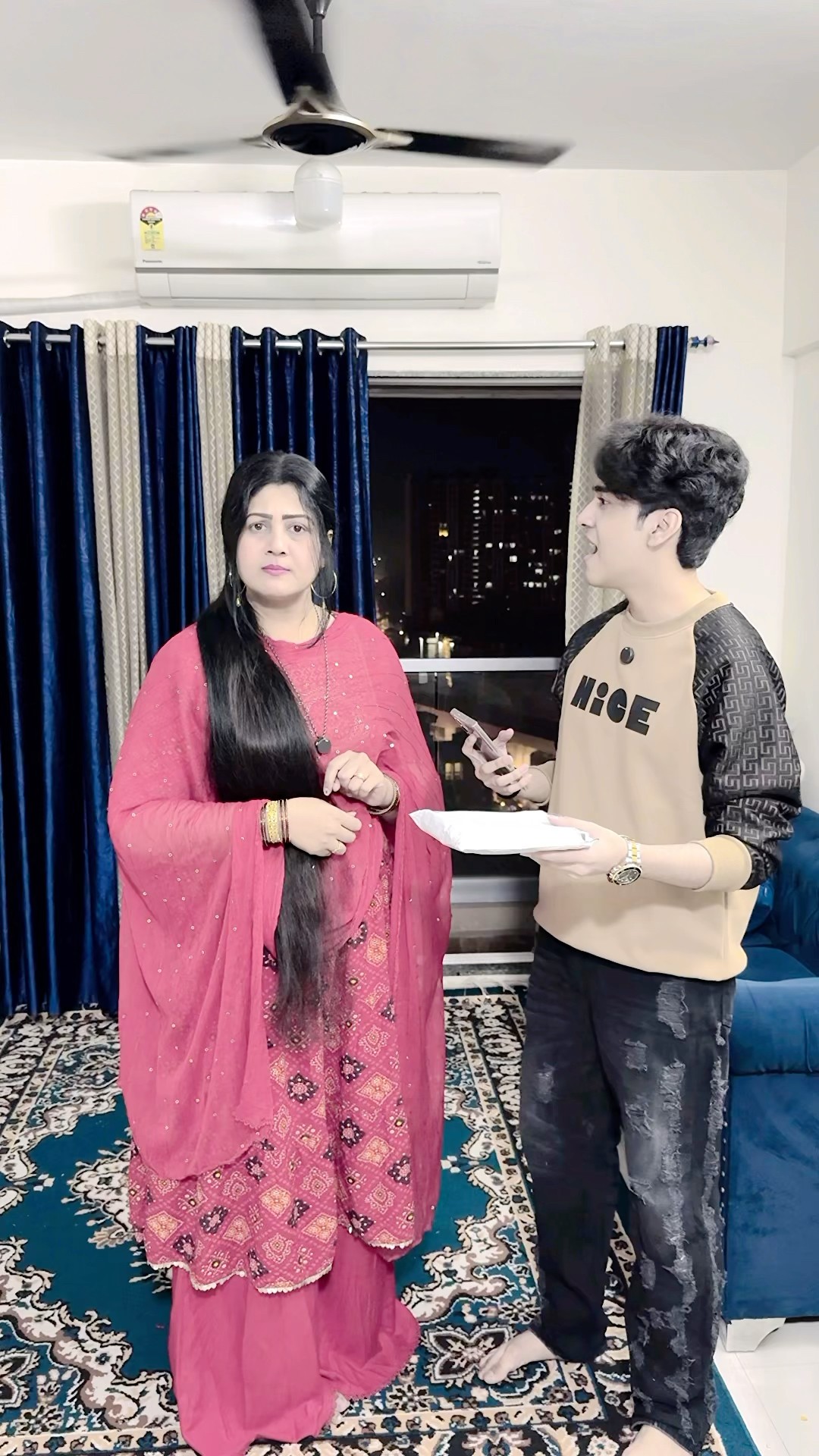 Super Mumma?? #zidaanshahidaly #comedy #shorts