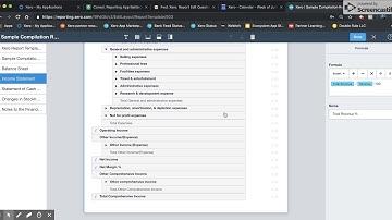 How to edit a row name in Xero using layout editor