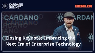 Closing Keynote: Embracing the Next Era of Enterprise Technology
