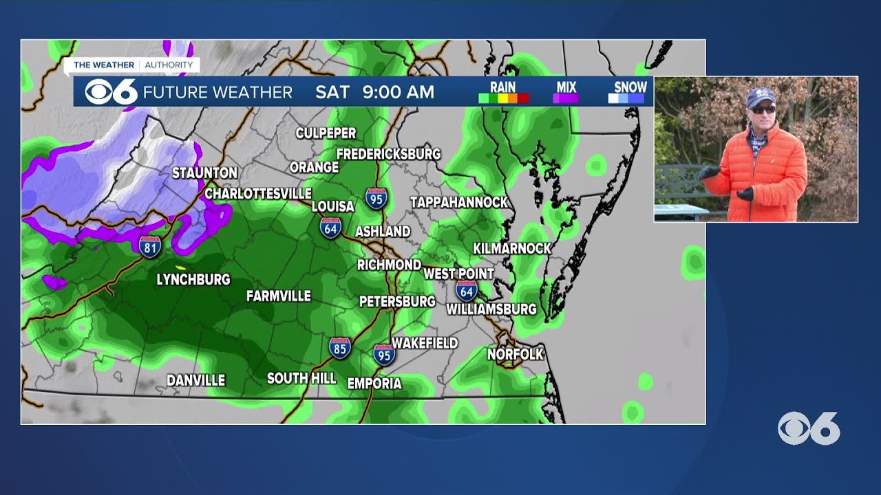 Sunny and warmer for Friday; tracking scattered showers on Saturday ...