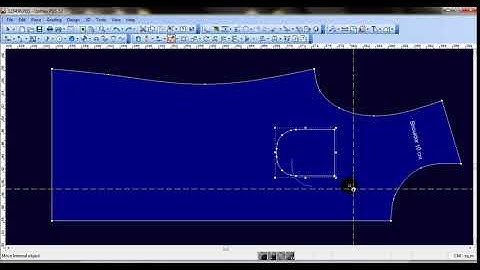 Optitex ND Move Internal tool, We can move all internal objects by this tool