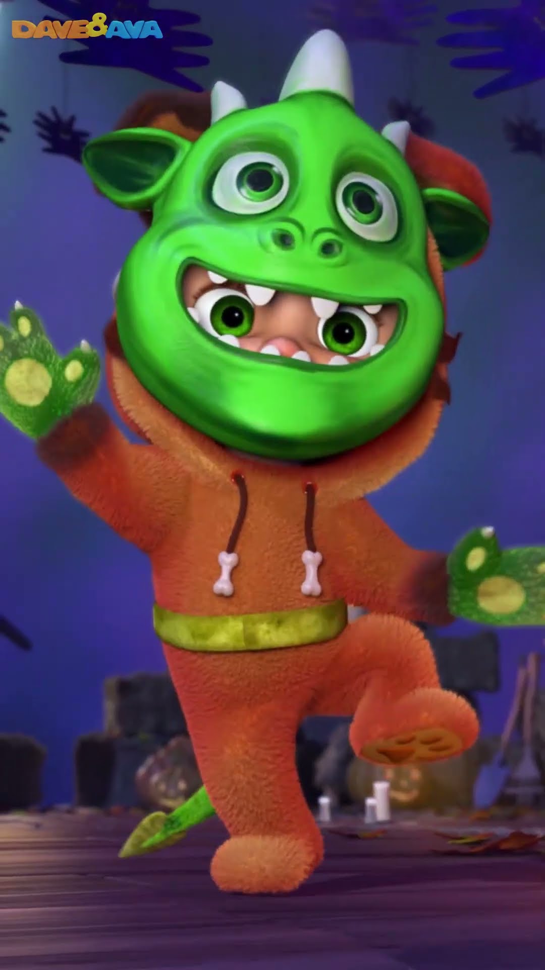 ?  If You're a Monster and You Know It - Halloween | Dave and Ava Nursery Rhymes ?