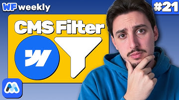 Use This To Build Custom CMS Filters In 5 Minutes (Webflow Code Components) - WF Weekly #21