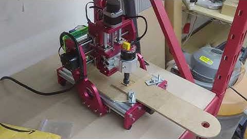 Red 1419 CNC Router, First Cuts
