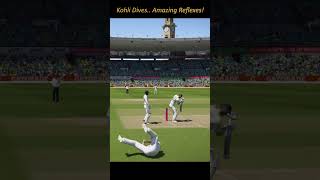 King Kohli Rolling Catch | #indvsaus #kohli #viratkohli #shorts #cricket24 #roko #rohitsharma #ps5