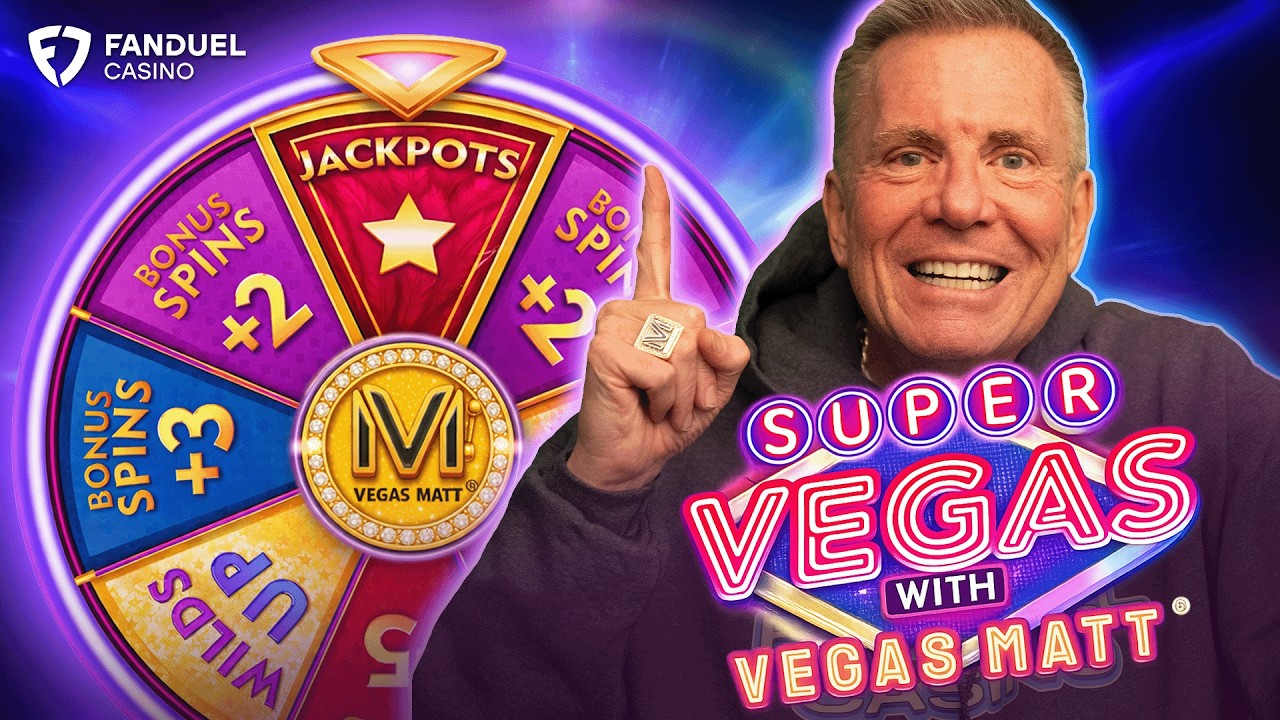 Vegas Matt Spins on Super Vegas 🦸