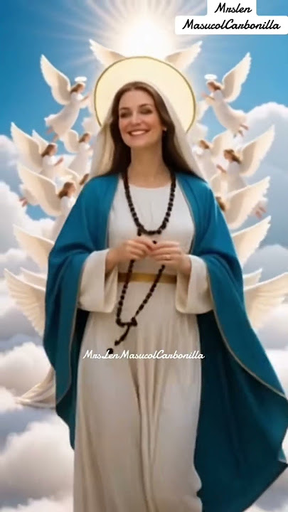 Ave maria and angels 👼 🙏❤️798