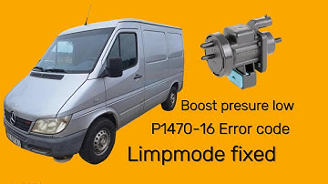 the complete Mercedes sprinter 903 turbo system  stater pack (fix limp mode)