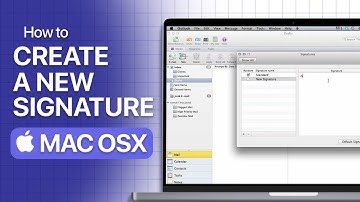 How To Create A Signature In Outlook 2011 Mac OSX