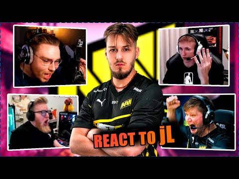 CS GO PROS & CASTERS REACT TO jL PLAYS