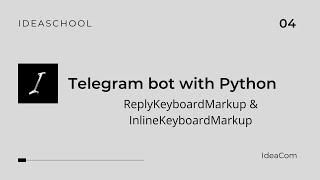 Telegram бот на Python | ReplyKeyboardMarkup, InlineKeyboardMarkup