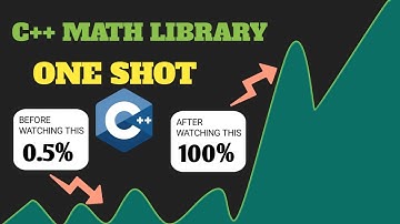 Math Library Functions in C++ Programming | Useful math related functions in C++ | Placement Course