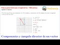 Problema 15, capítulo 3: Magnitud, dirección y sentido de un vector - Física (Serway)