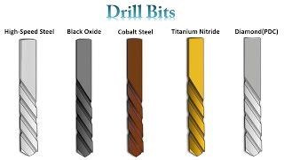 Drill Bits, Types And Usage