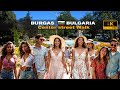 ✨ Walk through the center of Burgas🇧🇬 Bulgaria ☀️ hot summer - 2025 - 4K