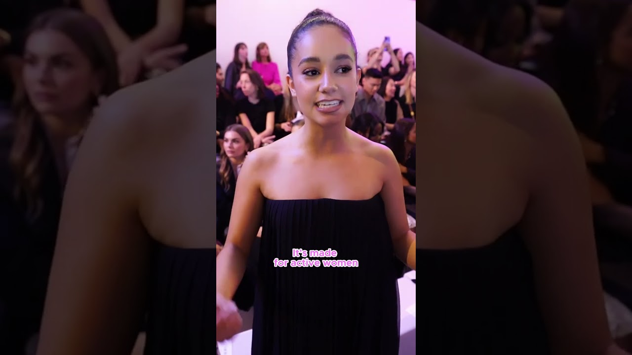 WHAT IS LÉNA MAHFOUF WEARING AT THE DIOR SHOW IN NEW YORK? 