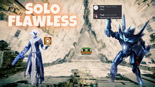 Solo Flawless Vault of Glass in Destiny 2