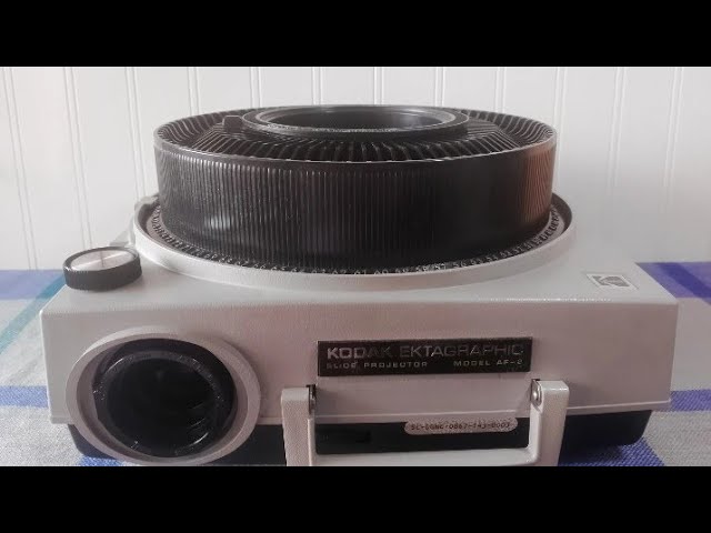 Proyector Kodak Ektagraphic AF-2 de 1971 ML - YouTube