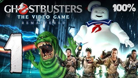 Ghostbusters Remastered Part 1 - 100% Walkthrough (PS4) Hotel Sedgewick