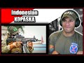 US Marine reacts to Indonesian Special Forces (KOPASKA)