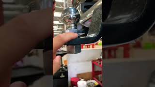 What Not To Do! Sketchy Trailer Hitch Ball Install! Don't Try This At Home! Mileage Unknown