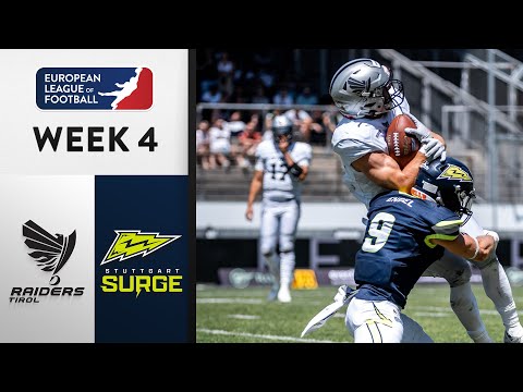 Raiders Tirol @ Stuttgart Surge Highlights | Week 4 | Season 2023