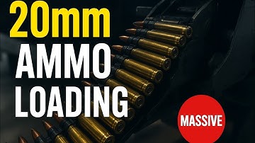 Massive 20mm Ammo Loading into Fighter Jets – Universal Ammunition Loader USA Armies 2025