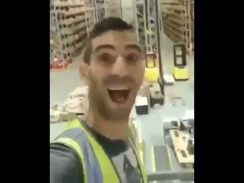 Making monkey noises at warehouse gone wrong...(monkey noises at warehouse)