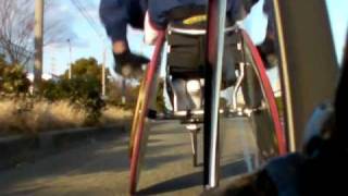 camera on wheelchair racer 20100103-2