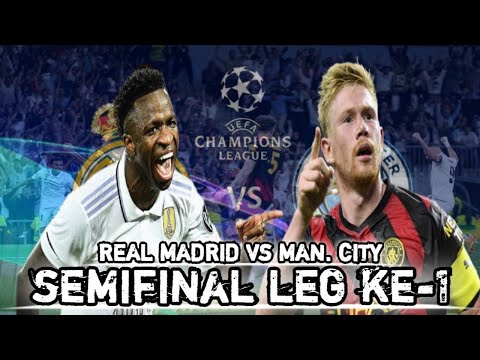 🛑Hasil Real Madrid vs Manchester city skor : 1-1 Liga Champions‼️