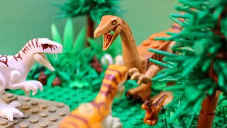 Atrociraptor Chase - LEGO Jurassic World MOC Speedbuild