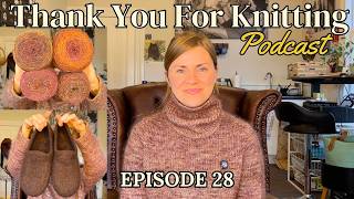 Terrazzo Sweater, Felted Slippers, Handspun Sweater | Thank You For Knitting Episode 28