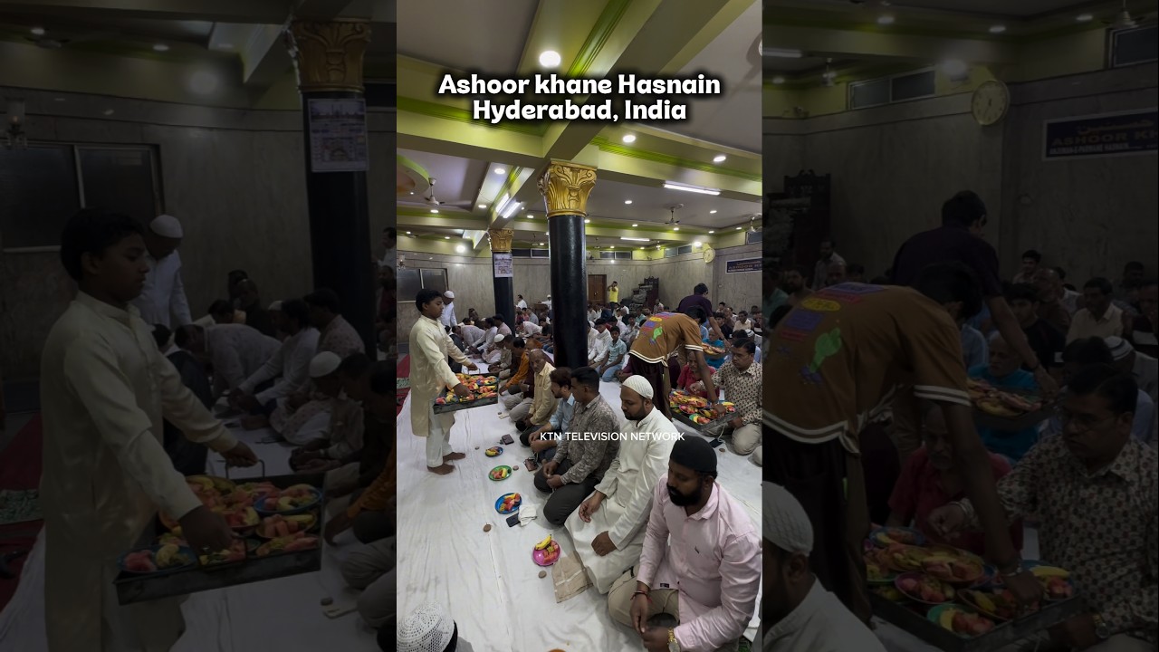 Ashoor Khane Hasnain, Hyderabad India 🇮🇳 #ramzan #roza #shia #ashoorkhana #hyderabad #rozedar #india
