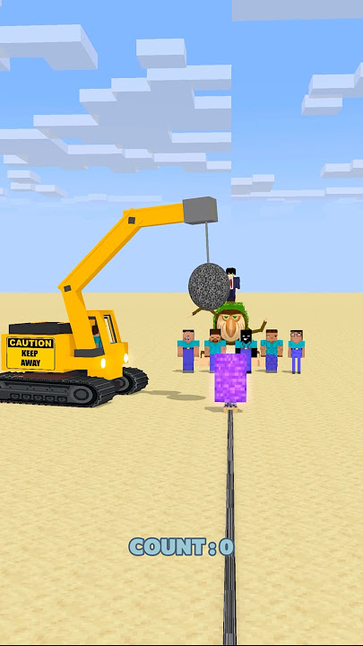 HELP Herobrine To Power Up And Win The Highest Count #friendship #shorts #trending #anime
