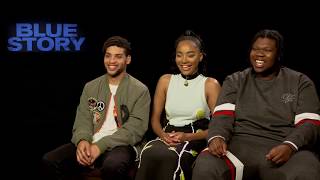 Blue Story | Kadeam, Karla & Rohan Talk Favourite Scenes & More | Interview | MOBO