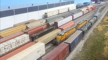 Proviso Yard Crew Ops. Model Train Layout Built for Operations and Realism. Season 2019 Episode25