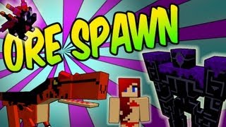 Corn Dog!? | Ore Spawn Mod Review | Food's and Tools