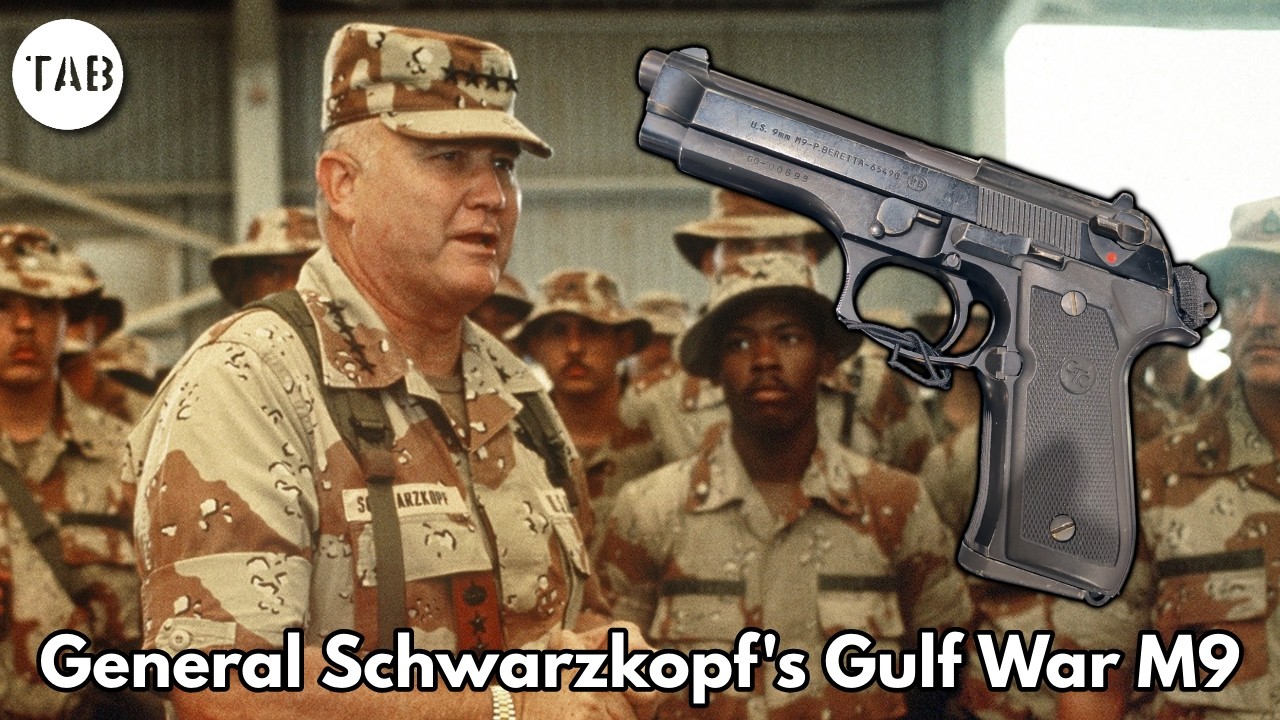 Анализ пистолета Beretta M9, ​​участвовавшего в войне в Персидском заливе, принадлежавшего Шторми...