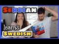 TEACHING MY BOYFRIEND SWEDISH | Dejana Pasic