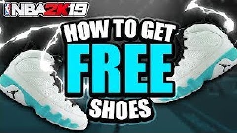 NBA 2K19 free shoe tutorial