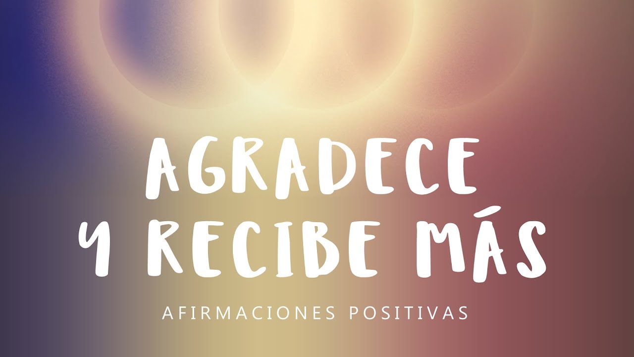 GRATITUD, ABUNDANCIA Y FELICIDAD: Afirmaciones Positivas para Dormir | Reprograma tu Subconsciente