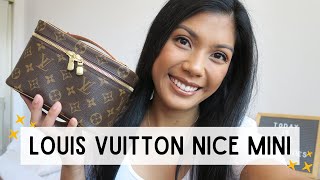 Louis Vuitton Nice Mini Toiletry Pouch Monogram