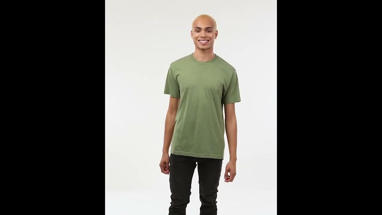 American Apparel TR401 Tri Blend Track Unisex T-Shirt - Buy at ...