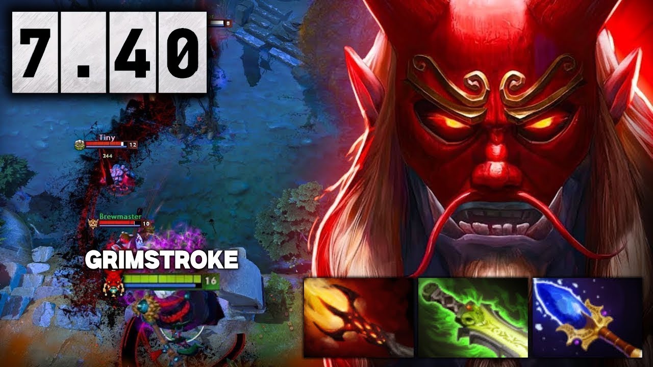 37 Kills Grimstroke One Shot New Meta🔥🔥🔥Insane Damage | Dota 2 Gameplay