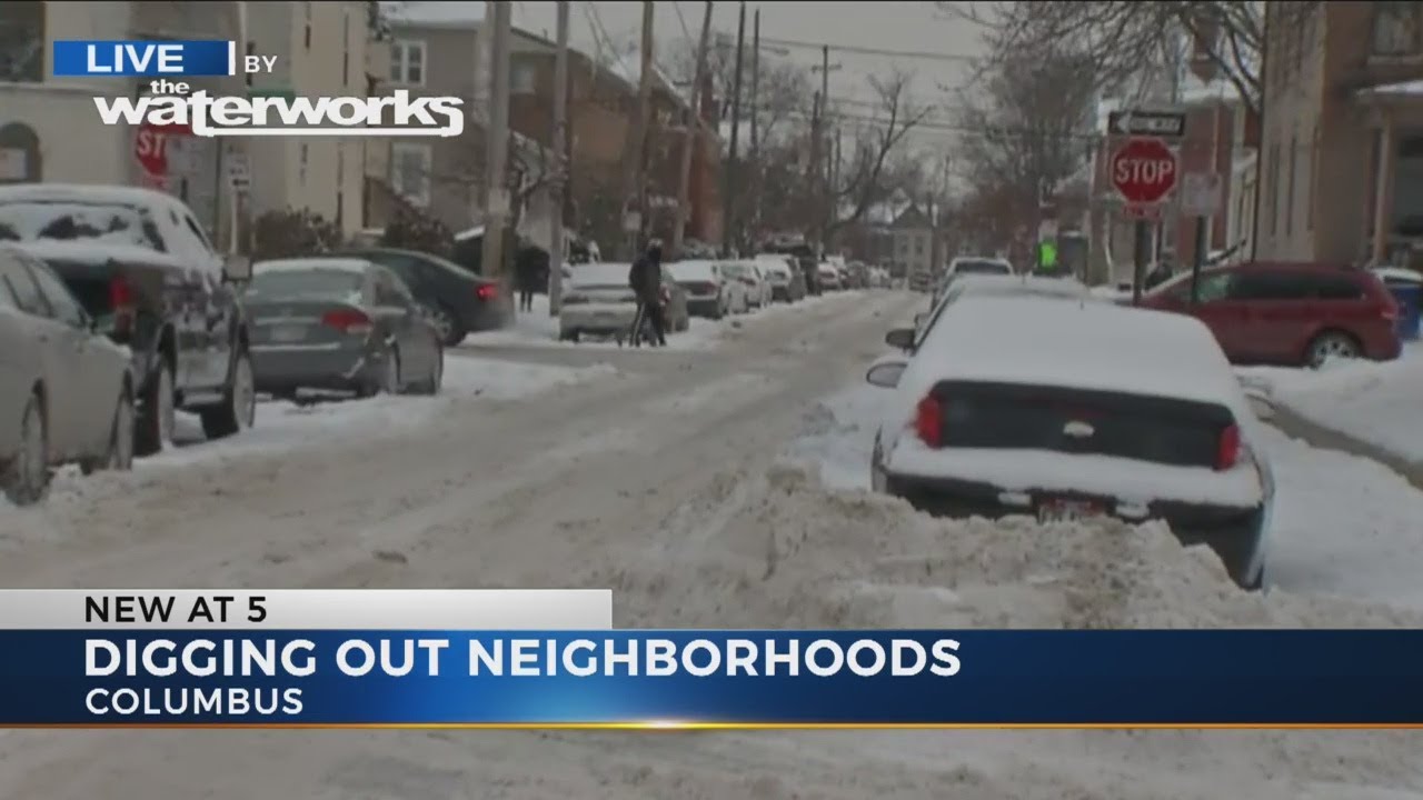 Snow removal coming to Columbus side streets YouTube