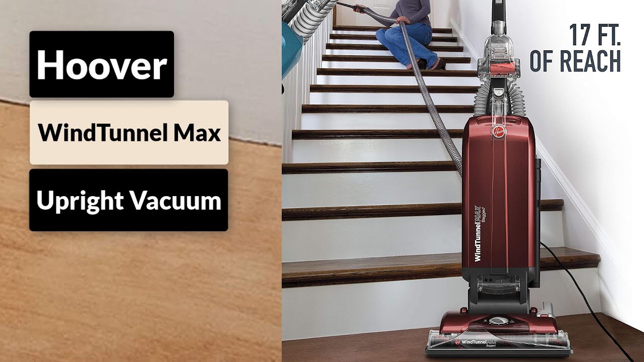 Hoover WindTunnel Max Bagged Upright 