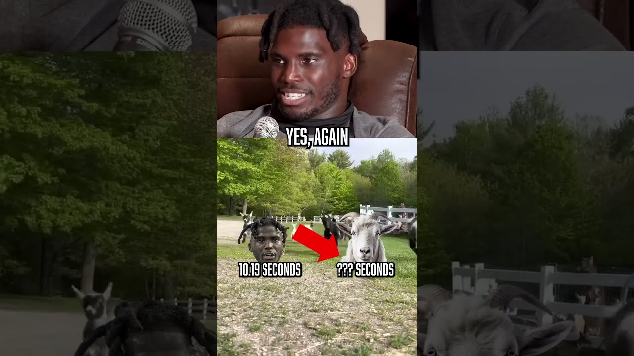 Tyreek Hill Says He S Faster Than These Animals Houseofhighlights
