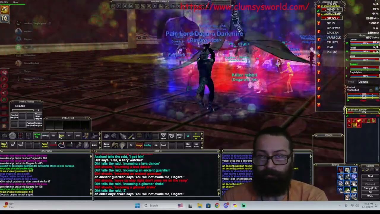 EverQuest - Resurgence raid in Temple of Veeshan on Clumsy's World (emulator) 2/16/26
