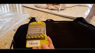 Travel Purse, Travelon 43052 Anti-Theft Concealed Carry Hobo RFID bag screenshot 5